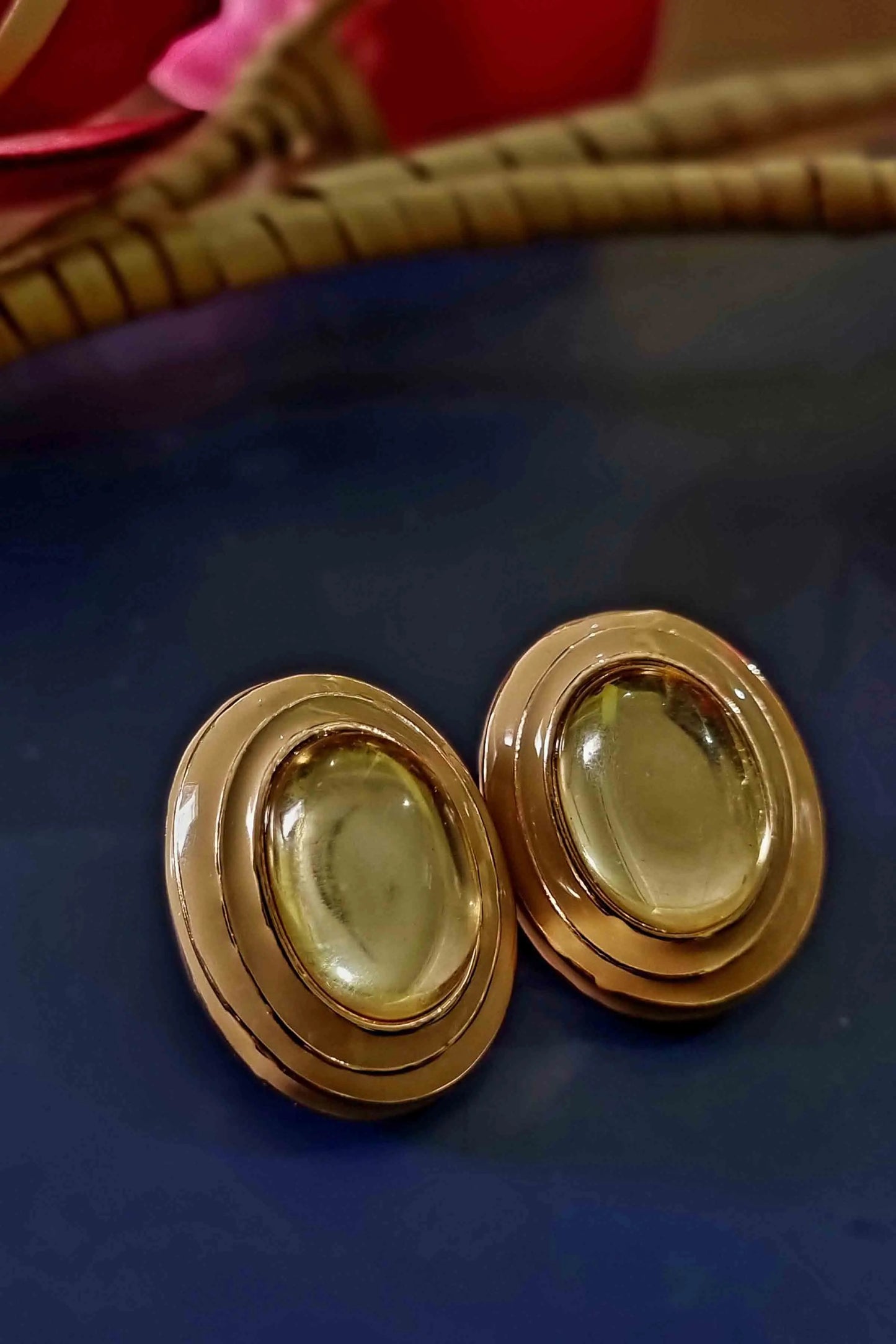 Crystal studs Earrings perfect for office wear Attractive Sister