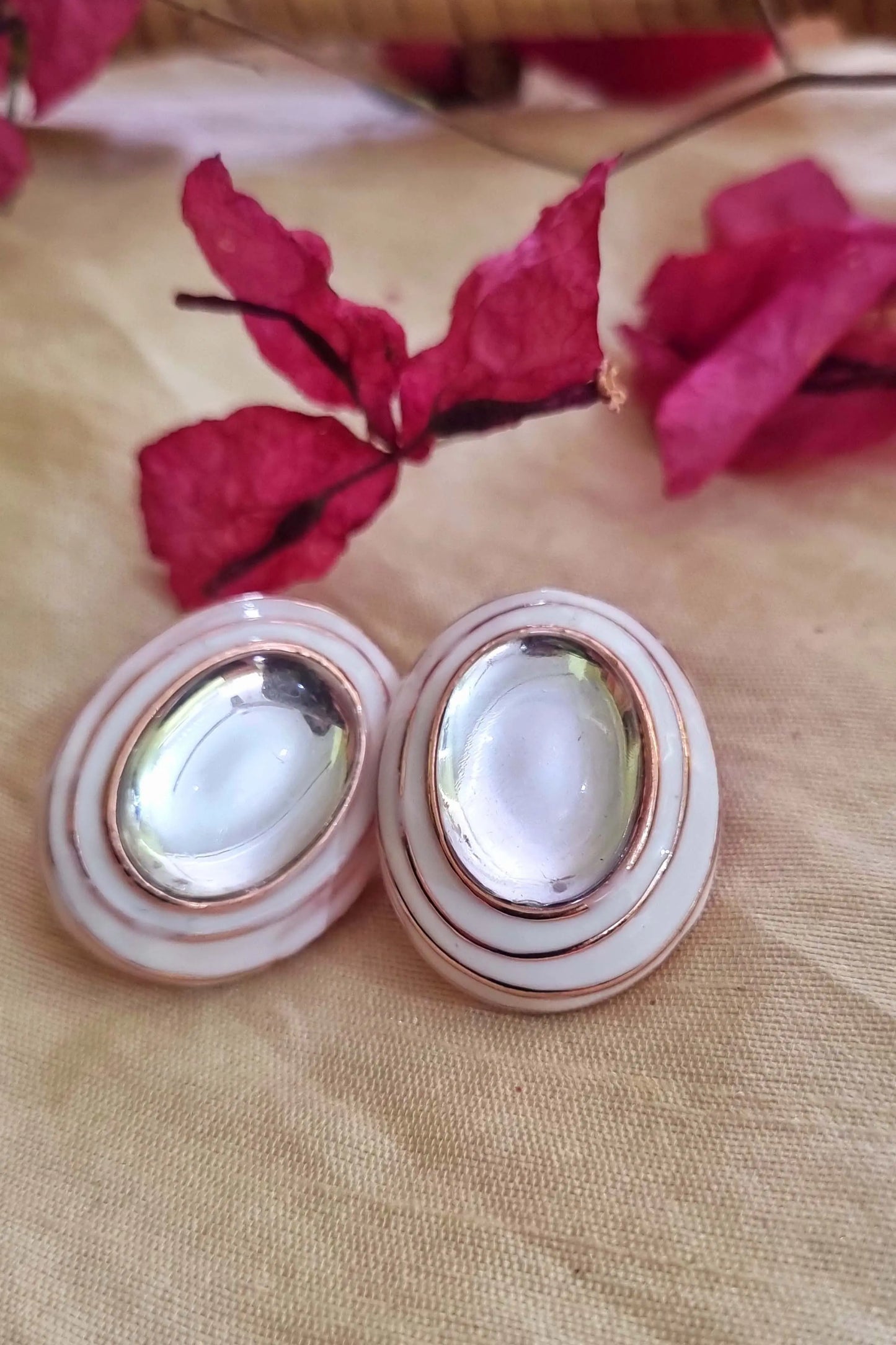 Crystal studs Earrings perfect for office wear Attractive Sister