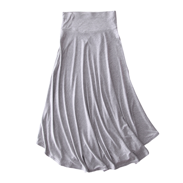 Women's Fashion Simple Solid Color Irregular Skirt CJ