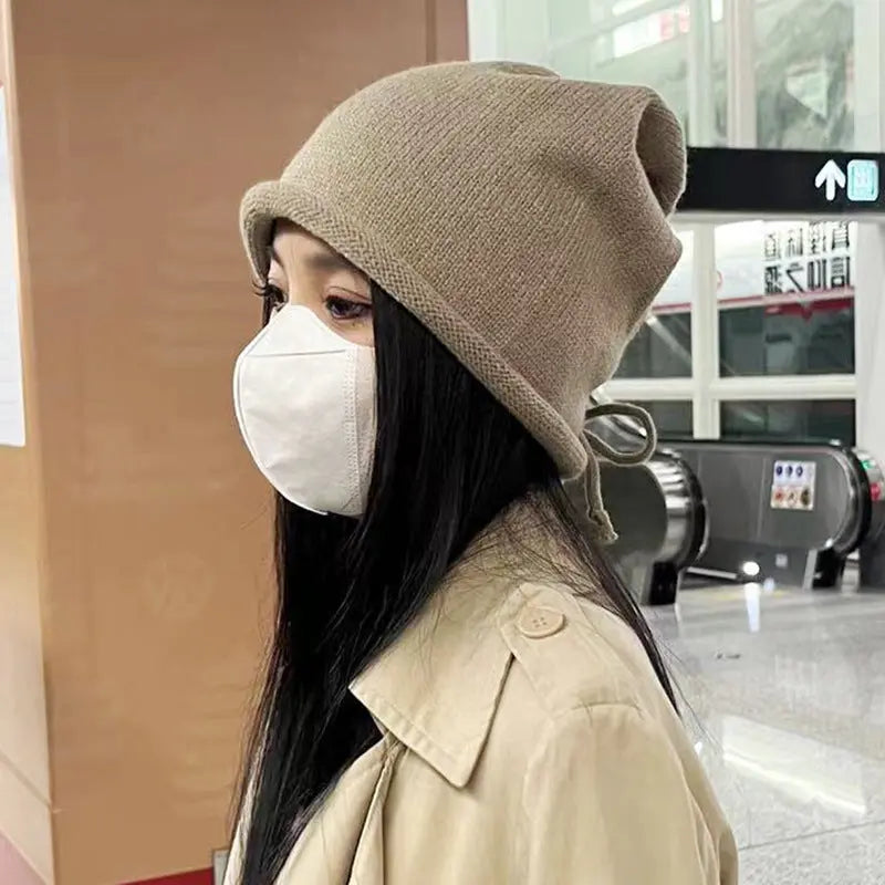 All-matching Warm Hemming Knitted Hat CJ