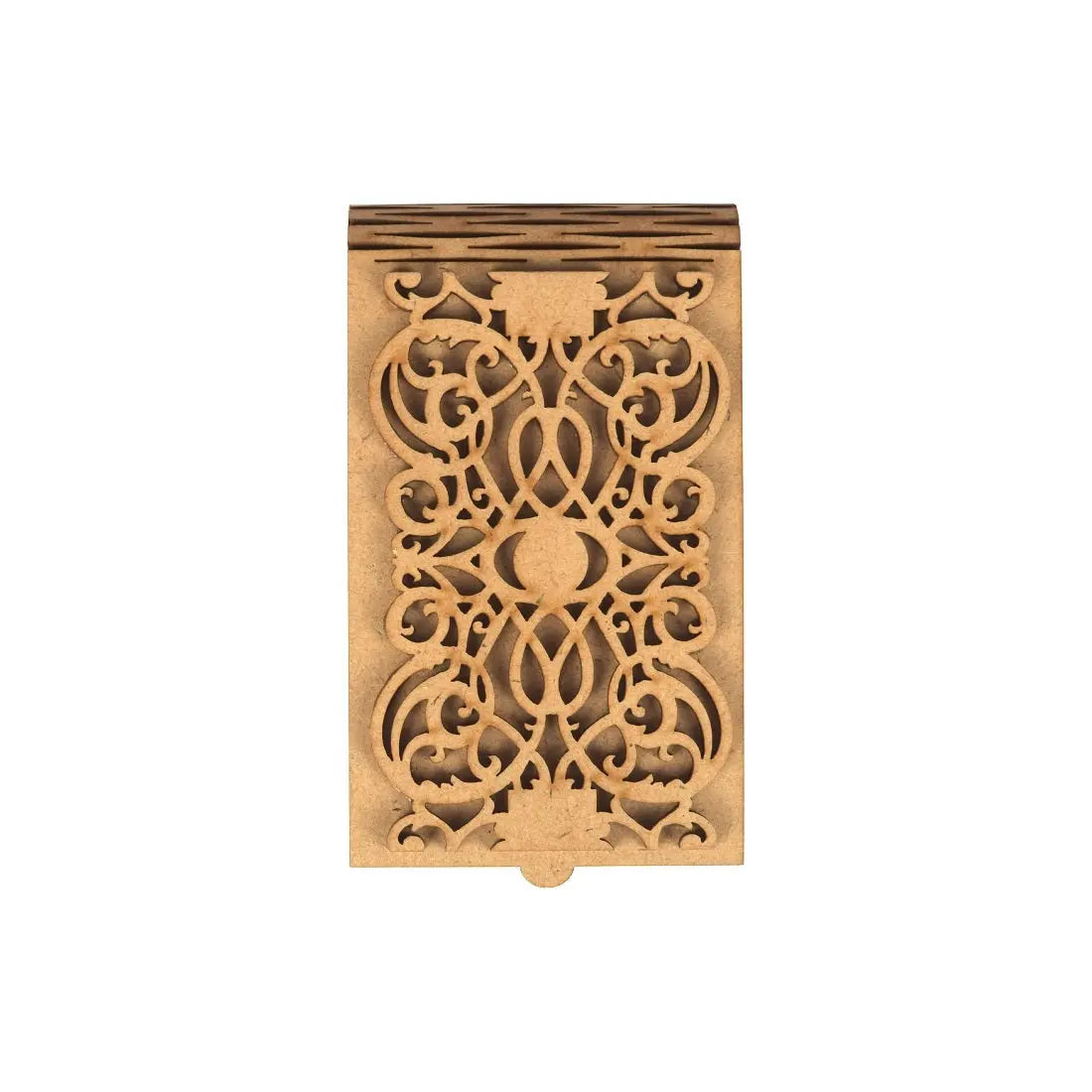 Wooden USB Pen Drive Organizer Box with Secure Cover & Compartments for Storage Attractive Sister