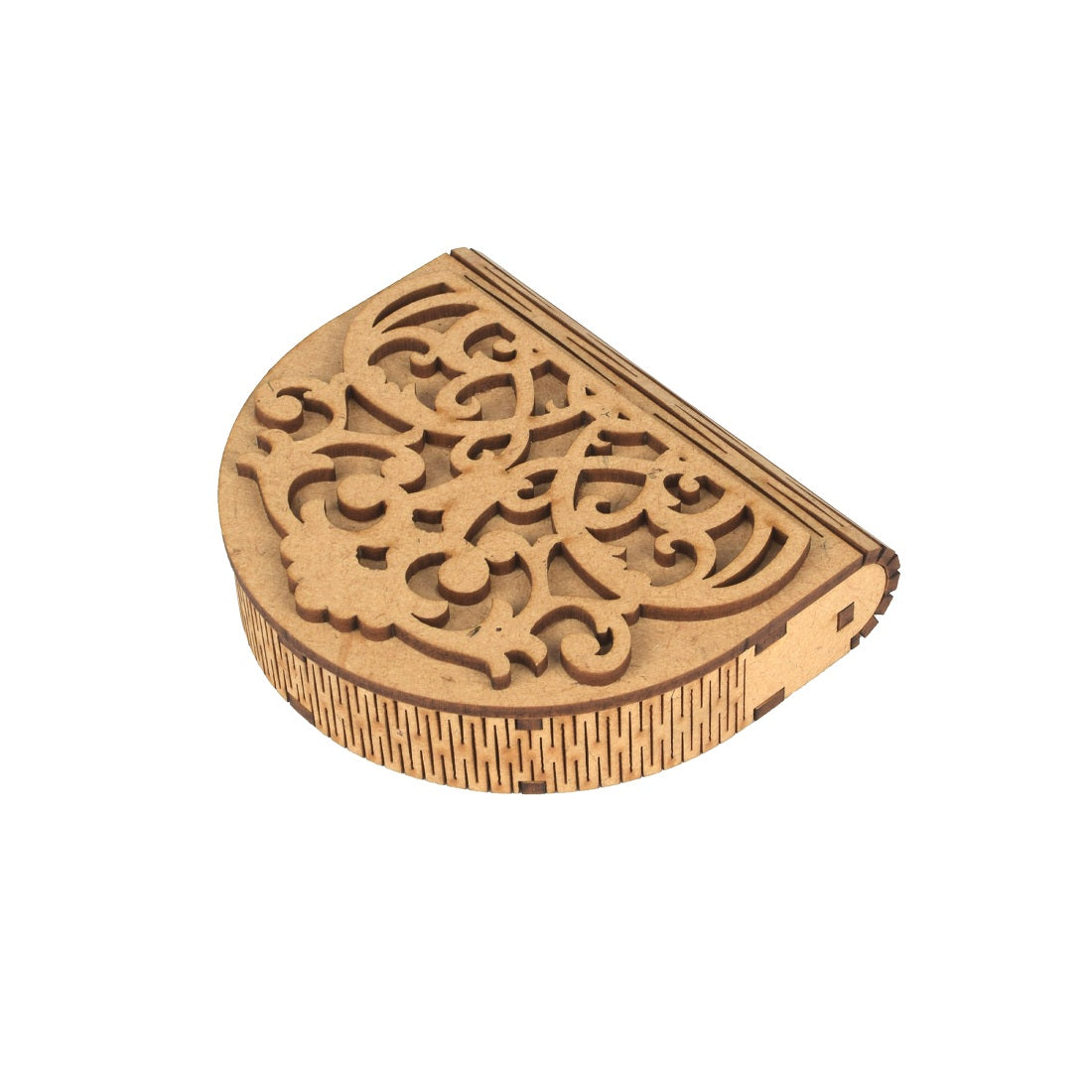 Wooden Pen Drive Organizer Box with Cover & Compartments - Stylish Storage Solution Attractive Sister