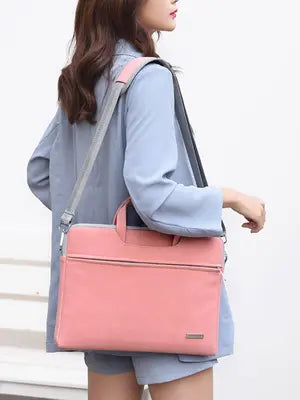 PU Leather Women Laptop Bags Notebook Carrying Bag CJ