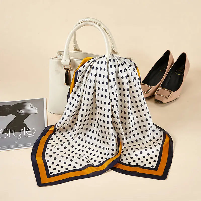 Ladies multifunctional polka dot scarf CJ