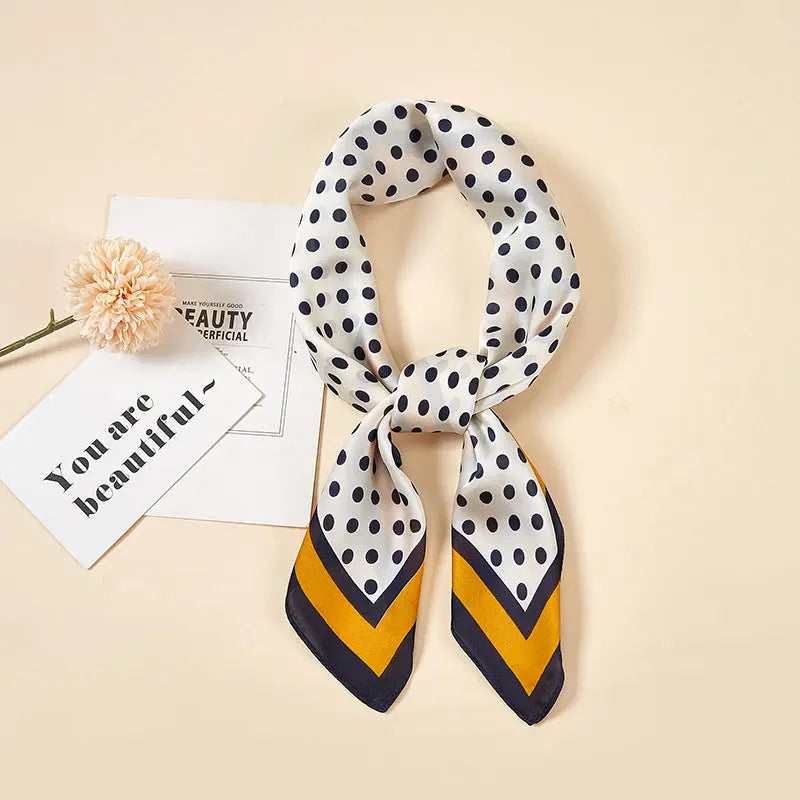 Ladies multifunctional polka dot scarf CJ