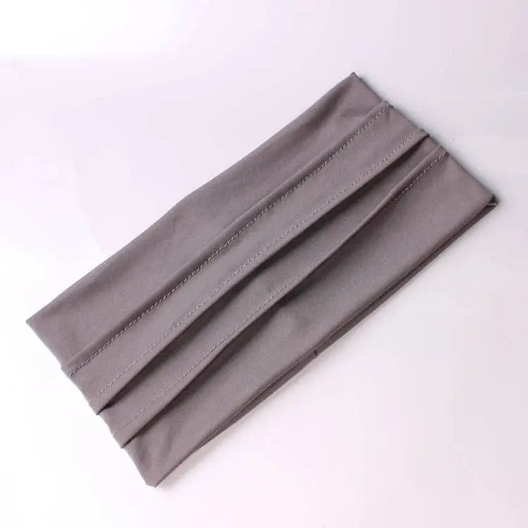 New Style Women's Pleated Headband Fashionable Super Wide Headband CJ