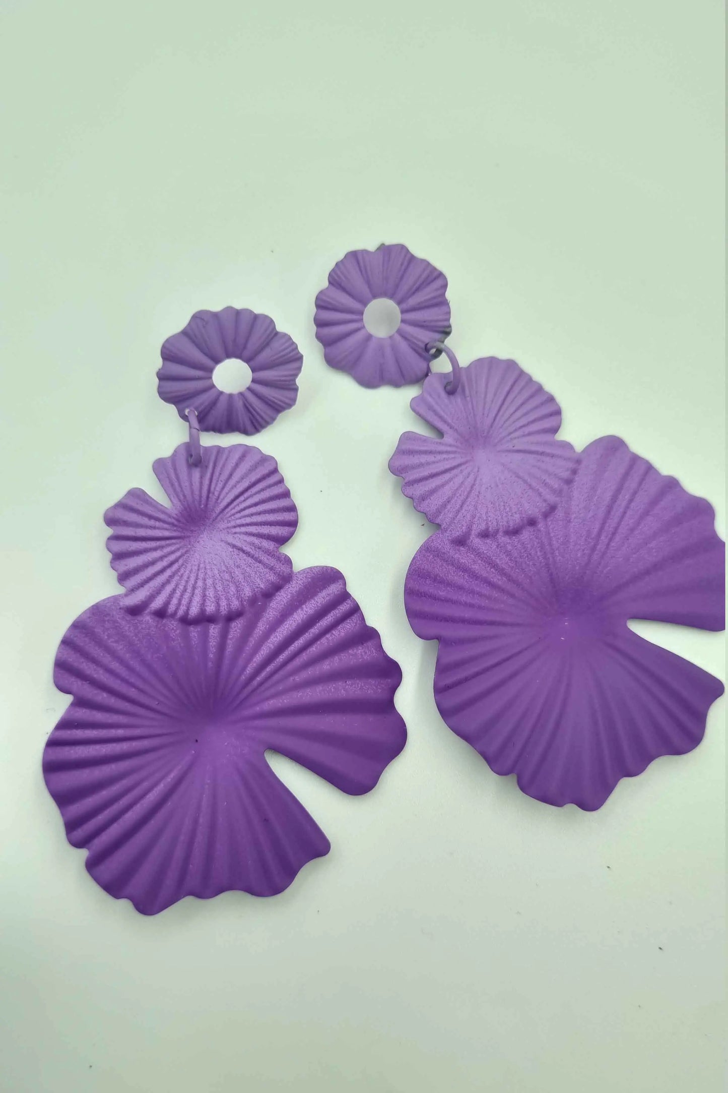 Bohemian Flower Earrings for Everyday Wear , Bold and Beautiful Statement Earrings Attractive Sister