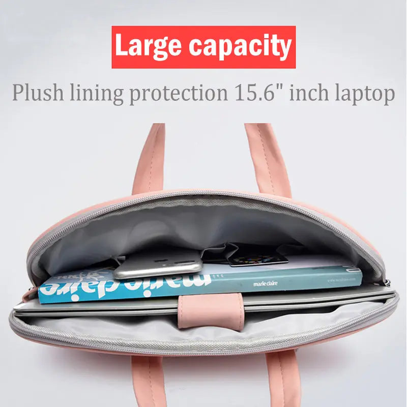 PU Leather Women Laptop Bags Notebook Carrying Bag CJ