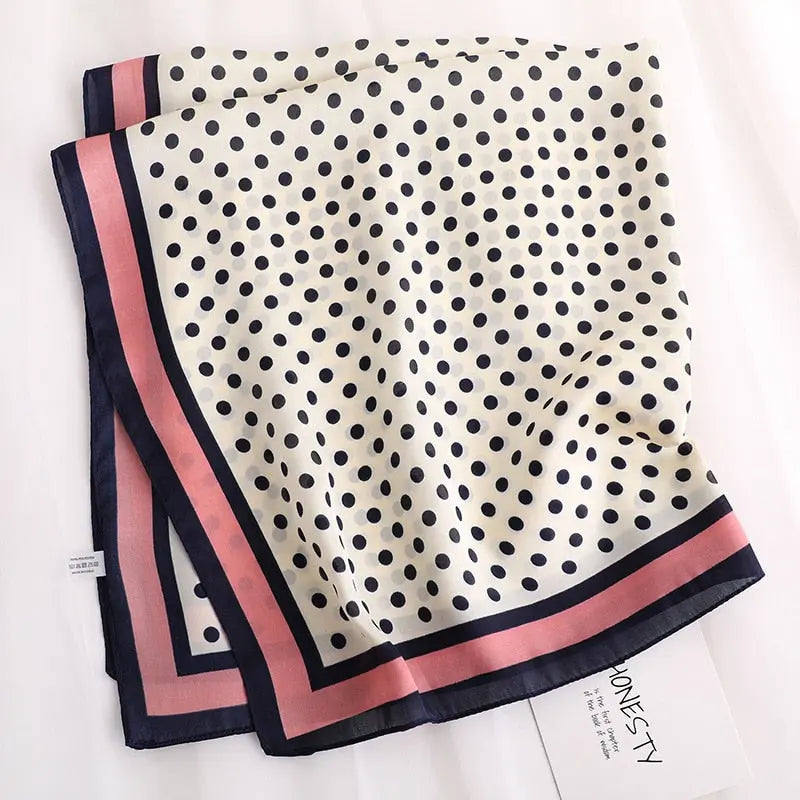 Ladies multifunctional polka dot scarf CJ