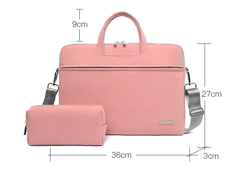 PU Leather Women Laptop Bags Notebook Carrying Bag CJ