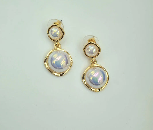 Elegant Moonstone Dangle Earrings Attractive Sister