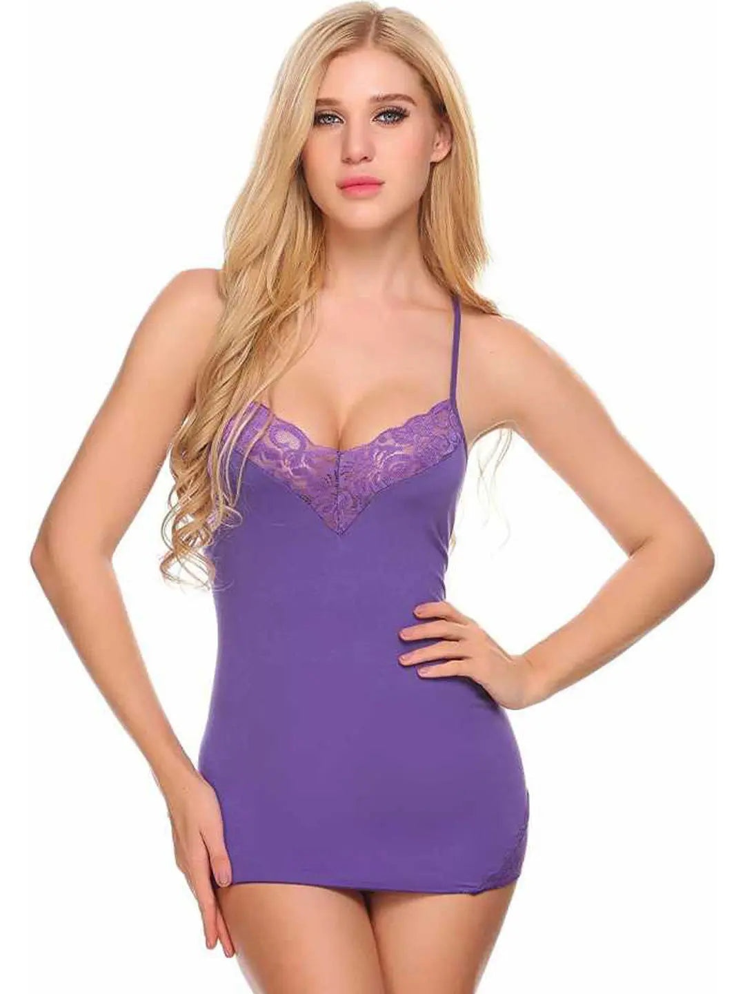 Brand Black Babydoll Nighty Attractive Sister