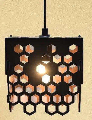 Hand-Etched Wall & Ceiling Hanging Light – Boho Pendant Light for Living Room, Balcony, Bedroom & Home Décor Attractive Sister