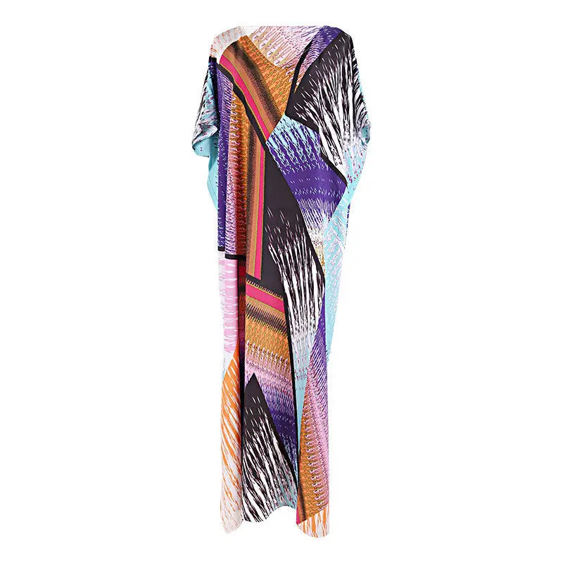 Women's Sun Protection Shirt Beach Vacation Dress CJ