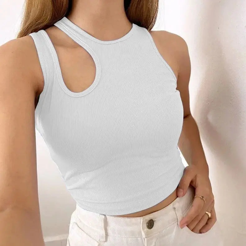 Women's Fashion Hollowed-out Bottoming Camisole CJ