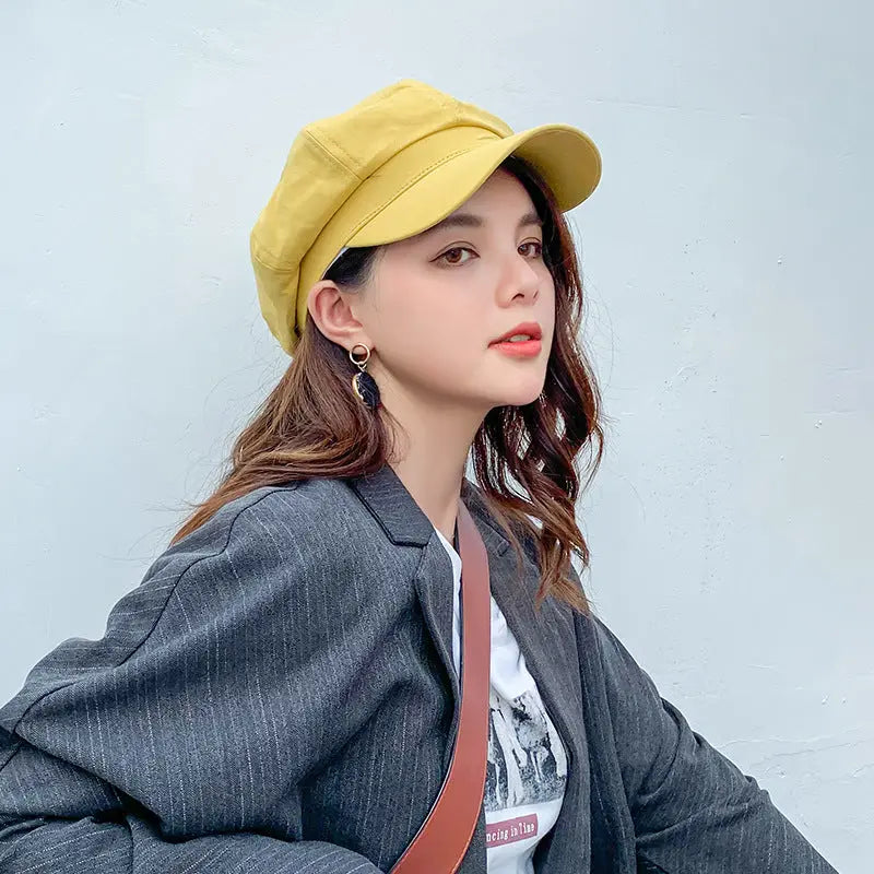 Thin Cotton And Linen Breathable Octagonal Cap Children CJ
