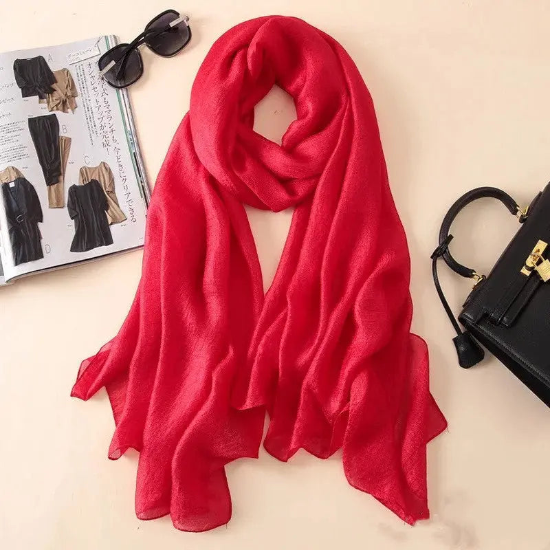 Women's cotton scarf CJ