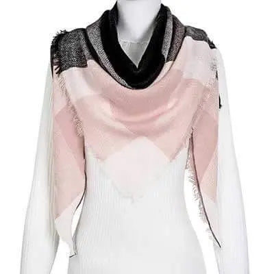 esign Women Triangles Scarf Long Scarves Shawl Autumn Winter CJ