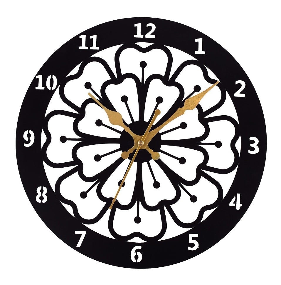 Designer Stylish Metal Wall Metal Metal Clock for Living Room, Bedroom,Office, Kitchen, Home and Hall, Fancy Big Size Modern Wall Watch for Home Décor Attractive Sister