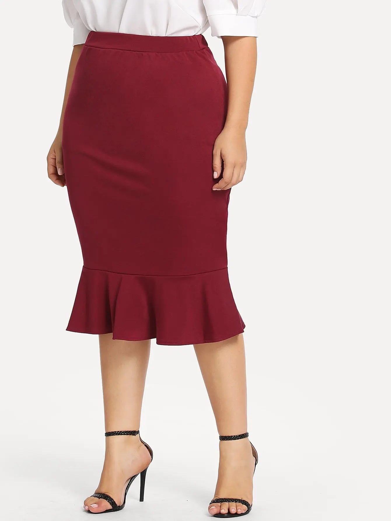 Enlarged fishtail skirt CJ