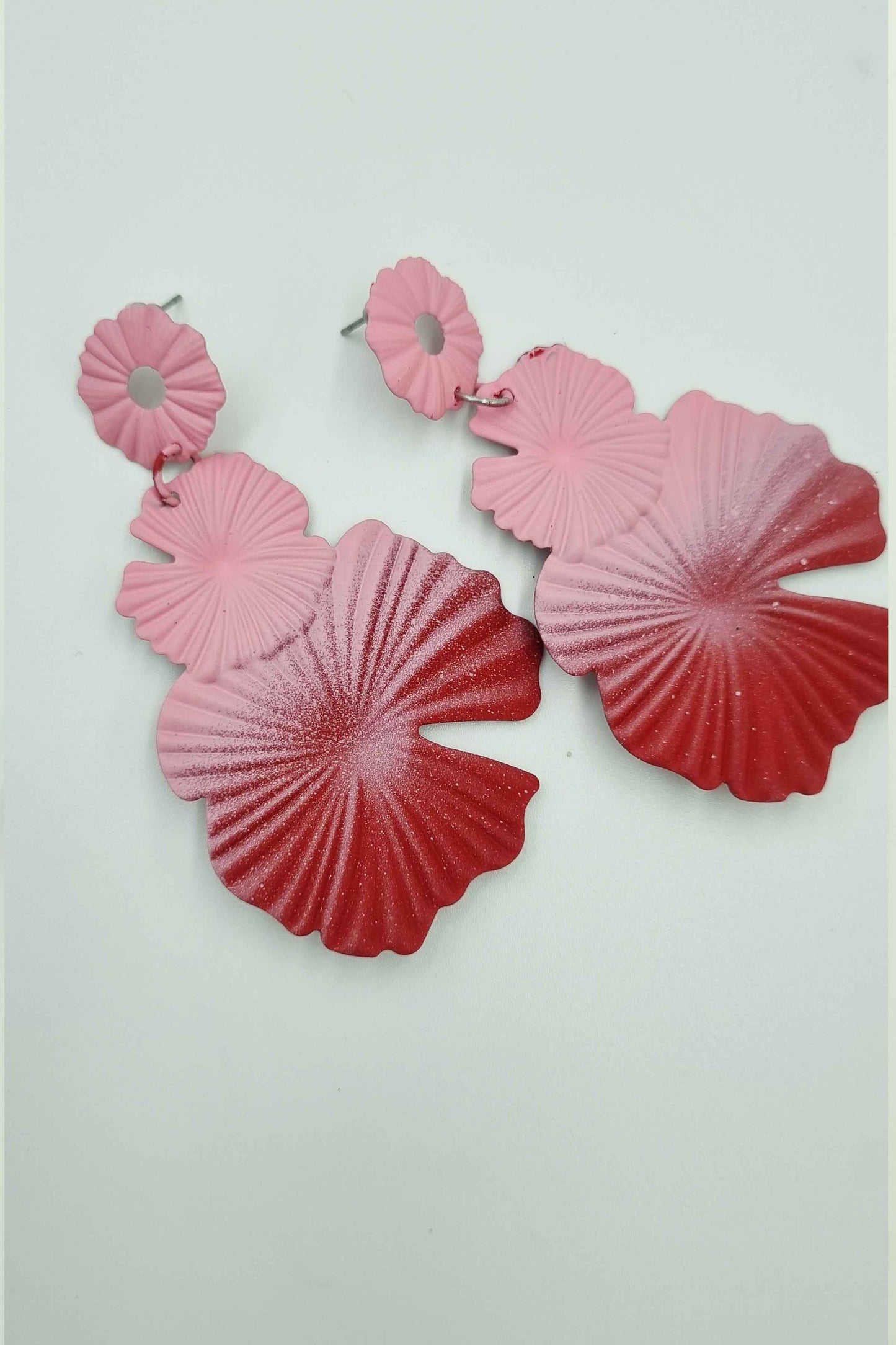 Bohemian Flower Earrings for Everyday Wear , Bold and Beautiful Statement Earrings Attractive Sister