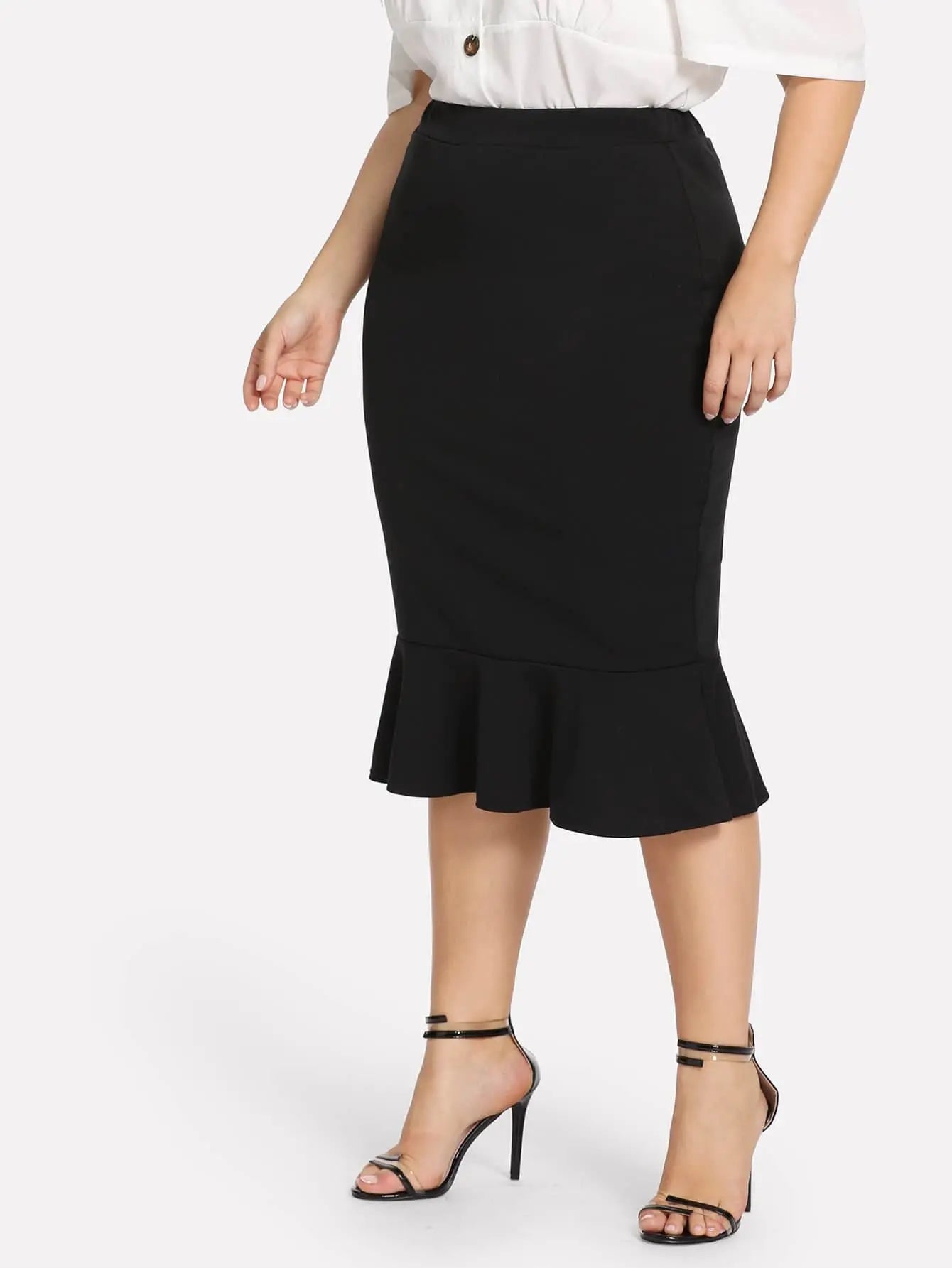 Enlarged fishtail skirt CJ