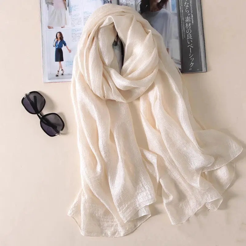 Women's cotton scarf CJ