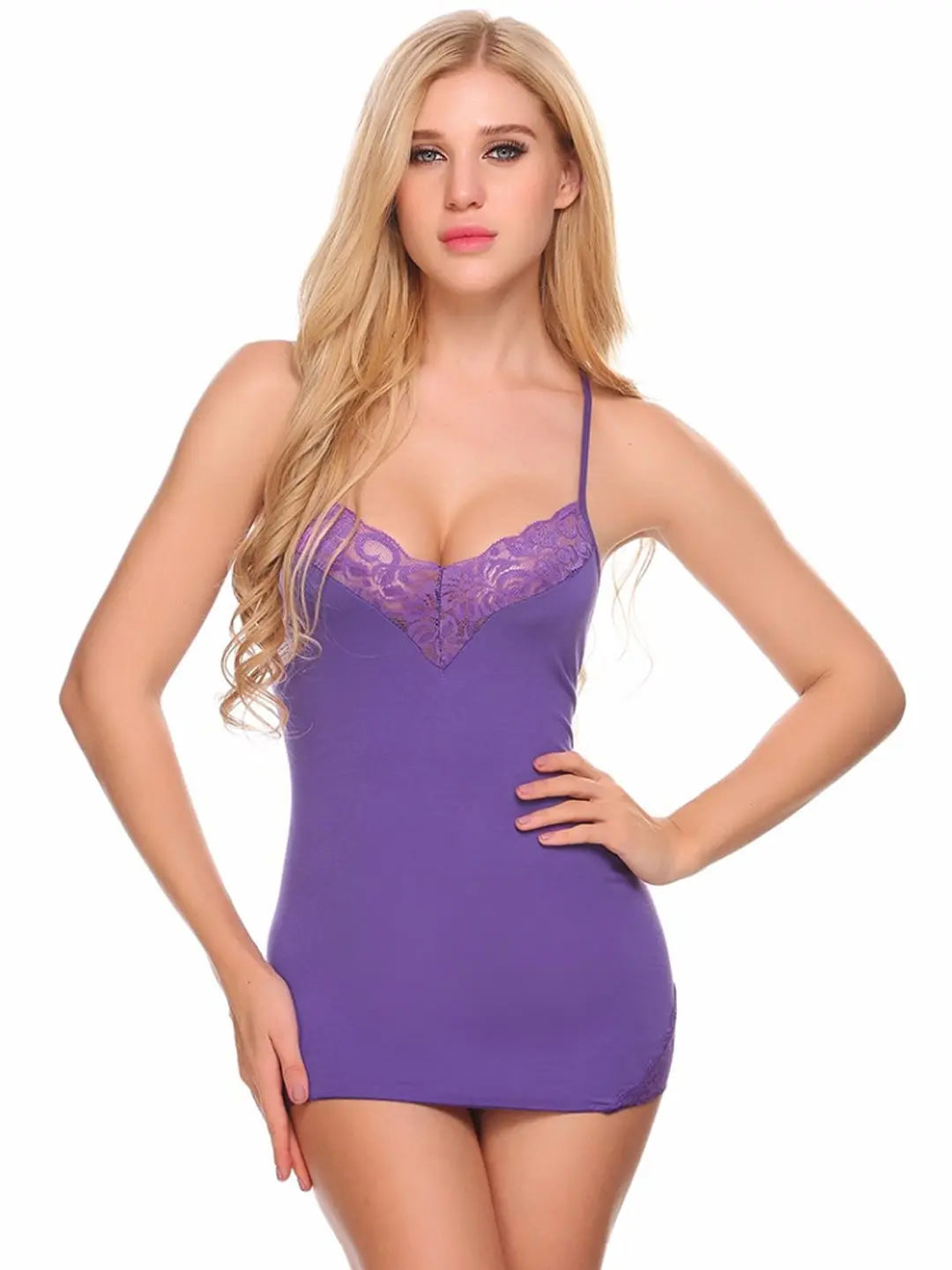 Brand Black Babydoll Nighty Attractive Sister