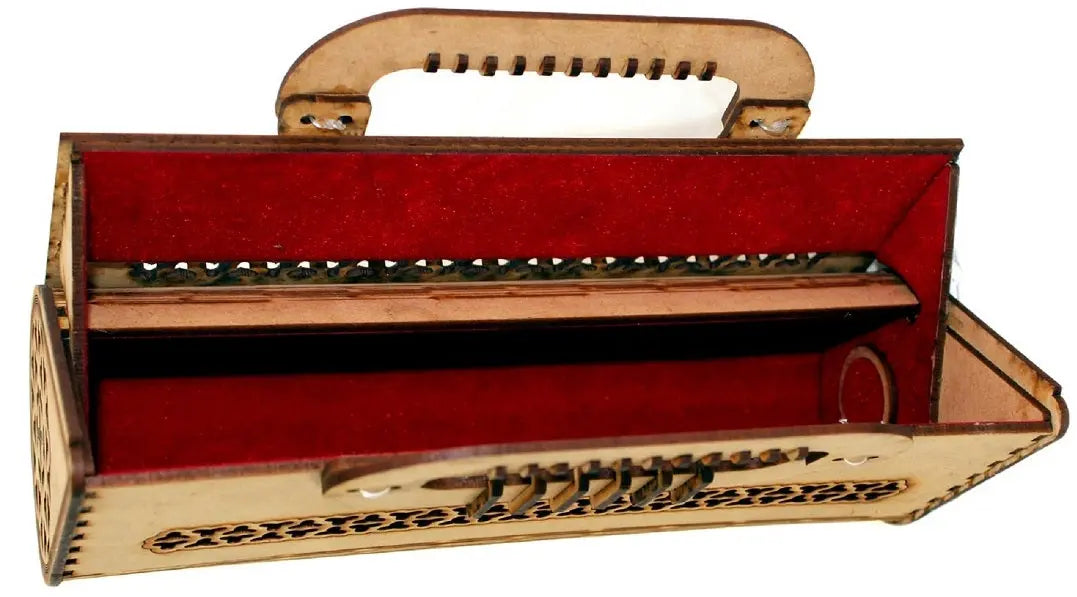 Elegant Wooden Laser-Cut Handbag Lightweight and eco-friendly Attractive Sister