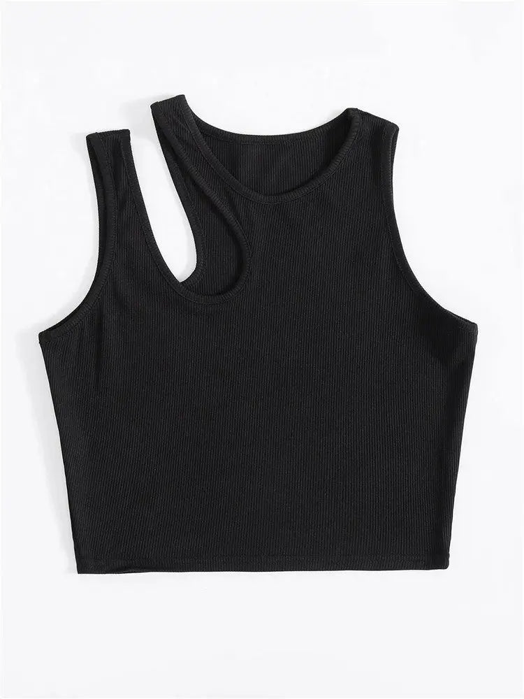 Women's Fashion Hollowed-out Bottoming Camisole CJ