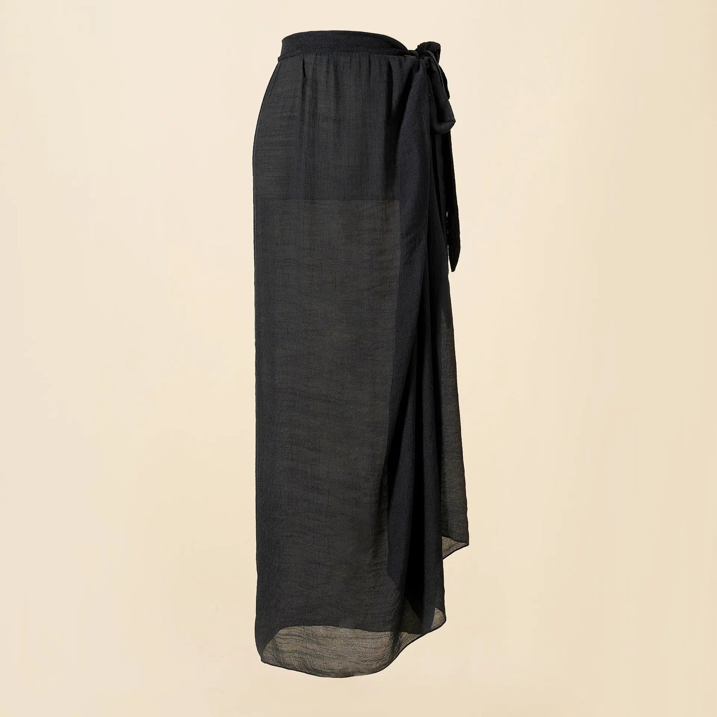 Vacation Chiffon Printed Tie-dye Lace-up Beach Wrap Skirt CJ
