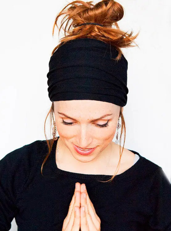 New Style Women's Pleated Headband Fashionable Super Wide Headband CJ