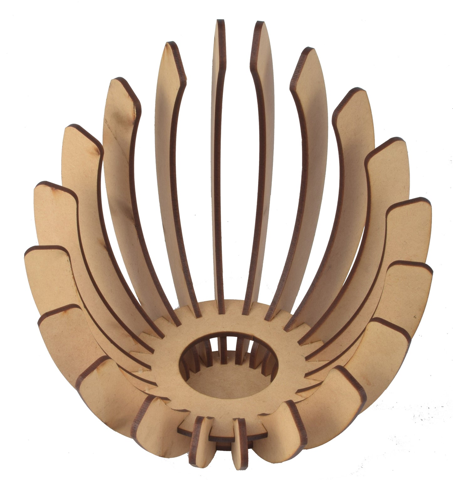 Handcrafted Wooden Lotus Diya Stand – Large Pooja Décor for Home Temple & Spiritual Rituals Attractive Sister