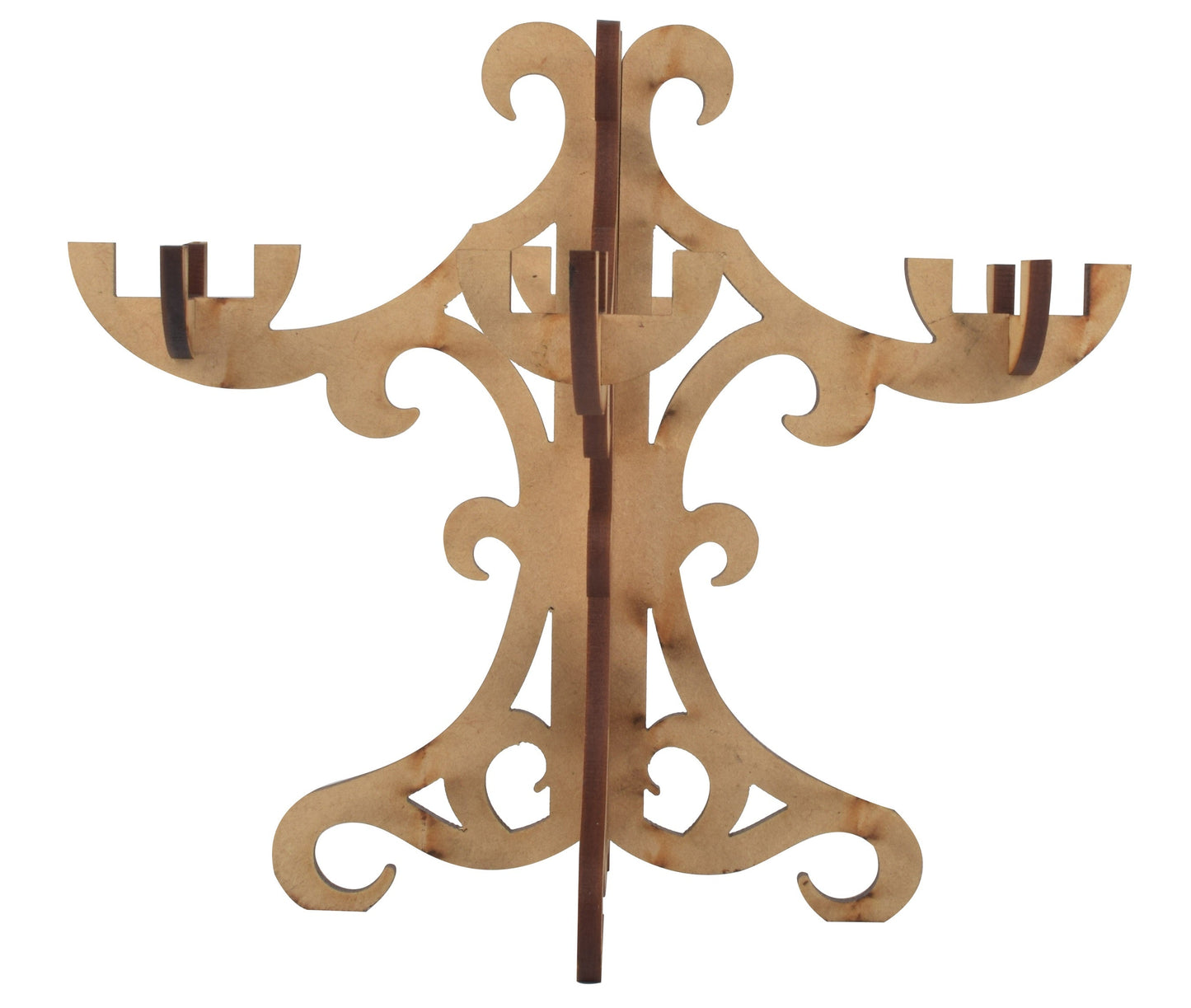 Wooden Diya & Candle Holder Stand – Perfect for Pooja Room, Home Temple & Festival Decoration Attractive Sister