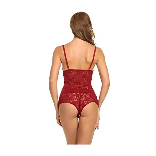 Women's Soft Lace Camisole Top and Panty Set - Elegant Night Dress Sleepwear Attractive Sister