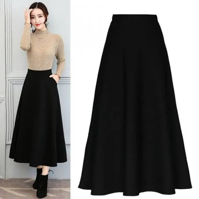 Women's Elastic High Waist Slim Skirt CJ