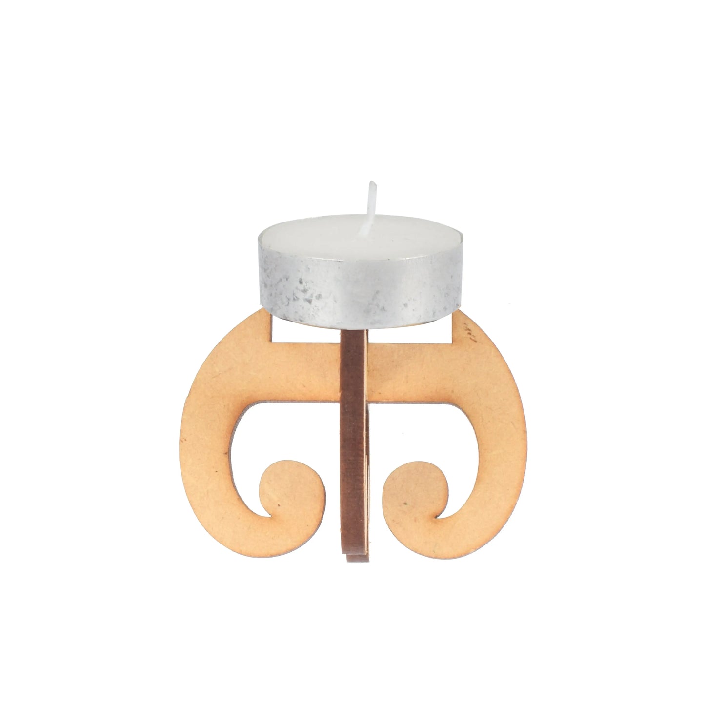 Wooden Diya Stand for Home & Temple – Handcrafted Diya Holder for Pooja & Home Décor | Unique Temple Design Attractive Sister