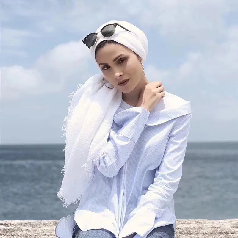 Bubble plain Scarf / cotton scarf fringes women soft solid hijab popular muffler shawls big Pashmina wrap hijab CJ