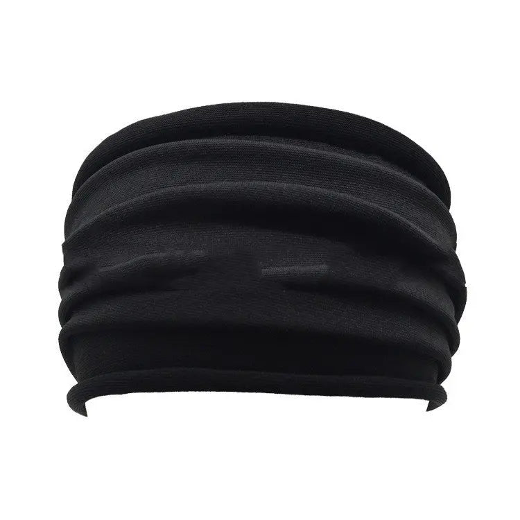 New Style Women's Pleated Headband Fashionable Super Wide Headband CJ