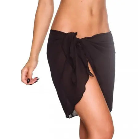 Digitally Printed Beach Chiffon Scarf Skirt CJ