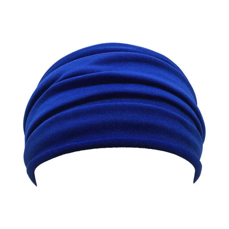 New Style Women's Pleated Headband Fashionable Super Wide Headband CJ