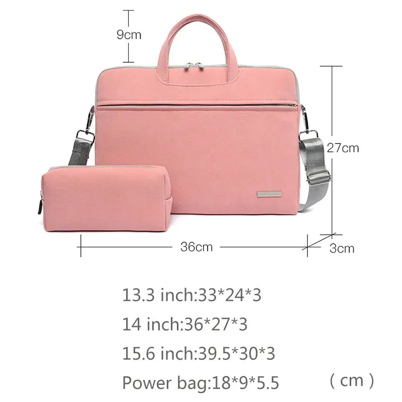PU Leather Women Laptop Bags Notebook Carrying Bag CJ