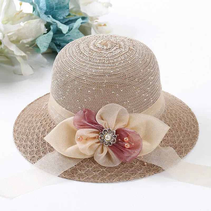 Summer Round Face Sun Visor Hat Children CJ