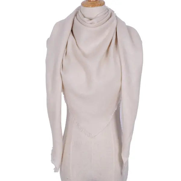 esign Women Triangles Scarf Long Scarves Shawl Autumn Winter CJ