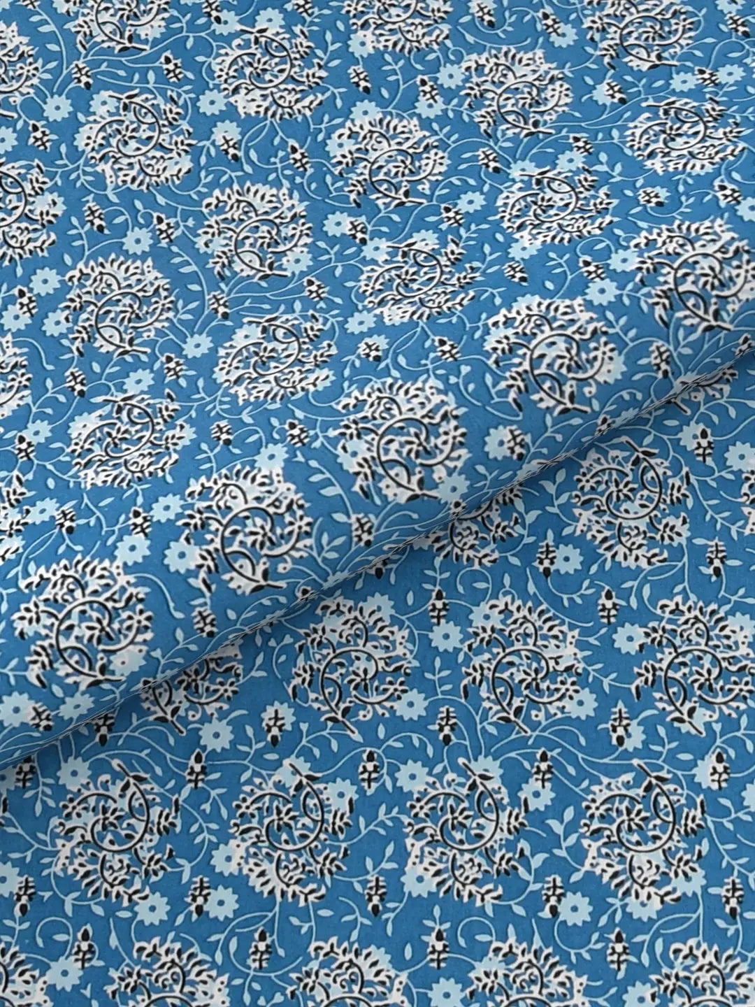Jumbo King Size Hand Printed Cotton Bed Sheet Set – 95x108 Inch, 240 Thread Count, Pure Cotton Fabric, Hand Block Print Design, Includes 1 Bed Sheet & 2 Pillow Covers Attractive Sister