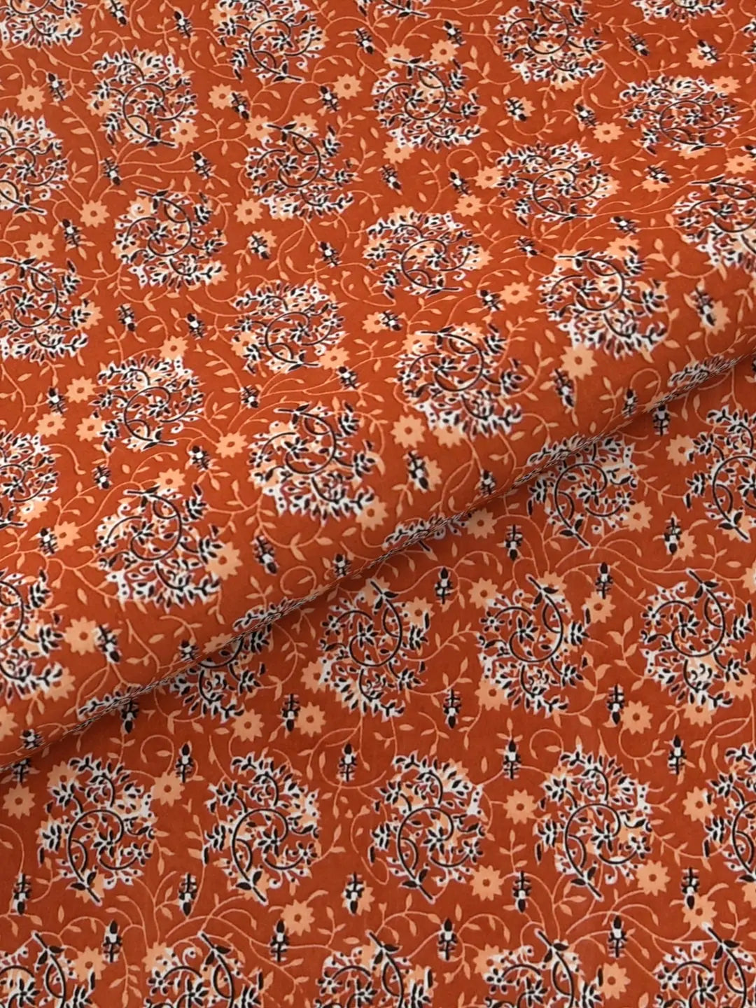 Jumbo King Size Hand Printed Cotton Bed Sheet Set – 95x108 Inch, 240 Thread Count, Pure Cotton Fabric, Hand Block Print Design, Includes 1 Bed Sheet & 2 Pillow Covers Attractive Sister