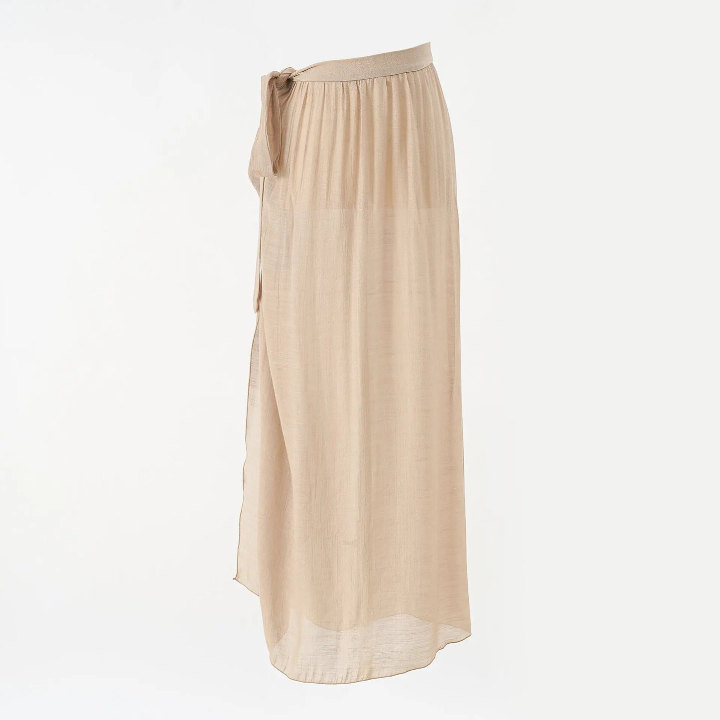 Vacation Chiffon Printed Tie-dye Lace-up Beach Wrap Skirt CJ