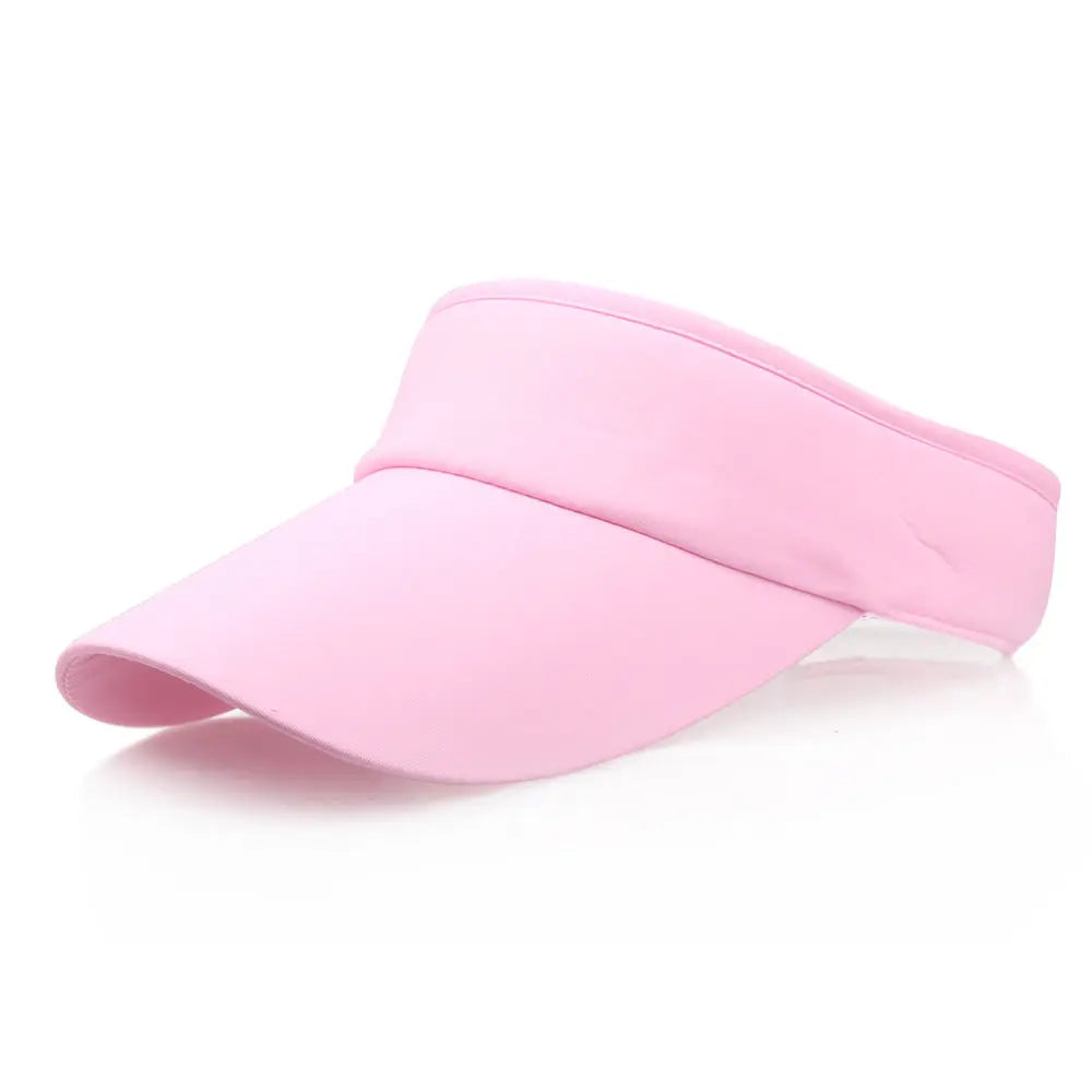 Sun Hat Visor Caps Summer Beach Sunhat Sport Headband Classic Cap Adjustable Sun Sports Visor Hat Baseball Cap CJ