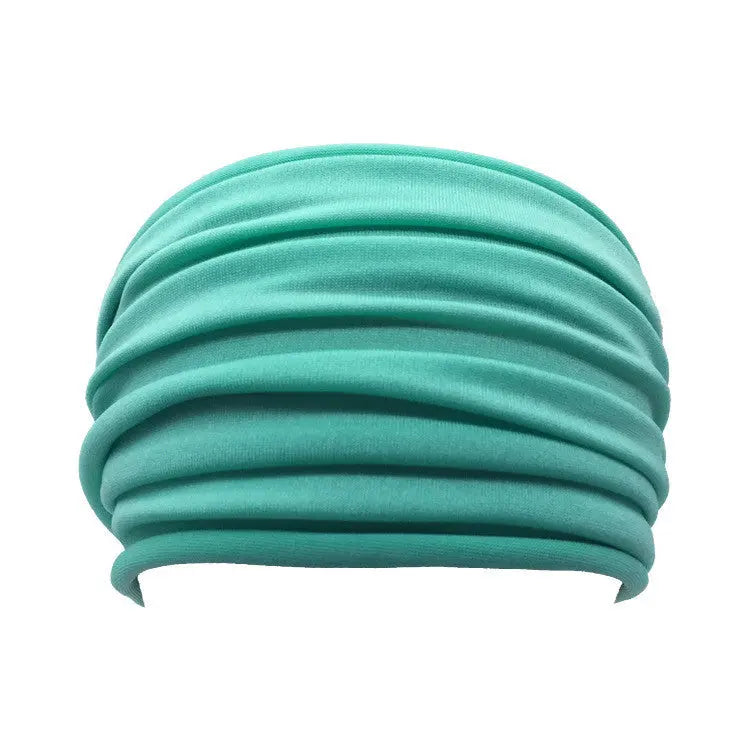 New Style Women's Pleated Headband Fashionable Super Wide Headband CJ