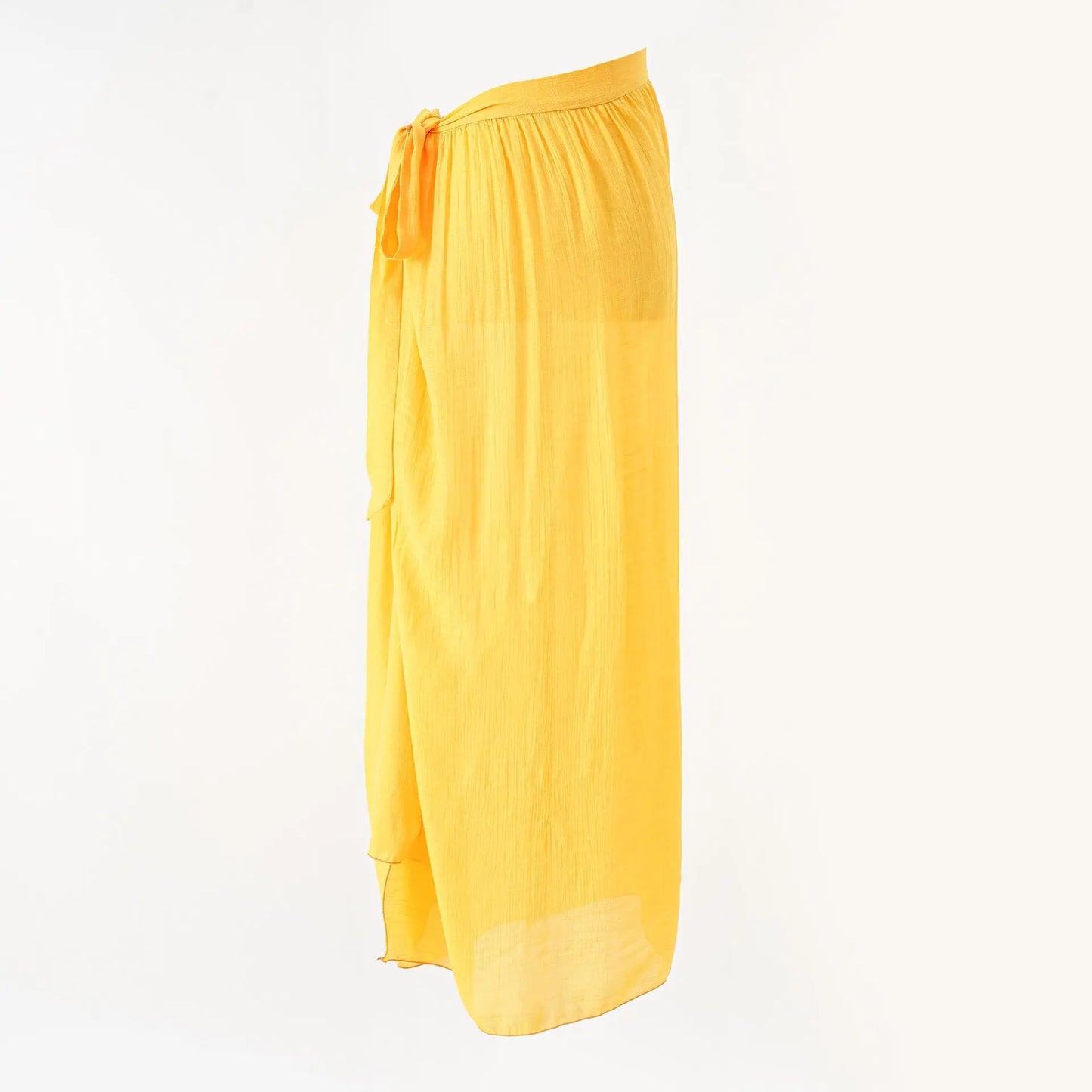 Vacation Chiffon Printed Tie-dye Lace-up Beach Wrap Skirt CJ